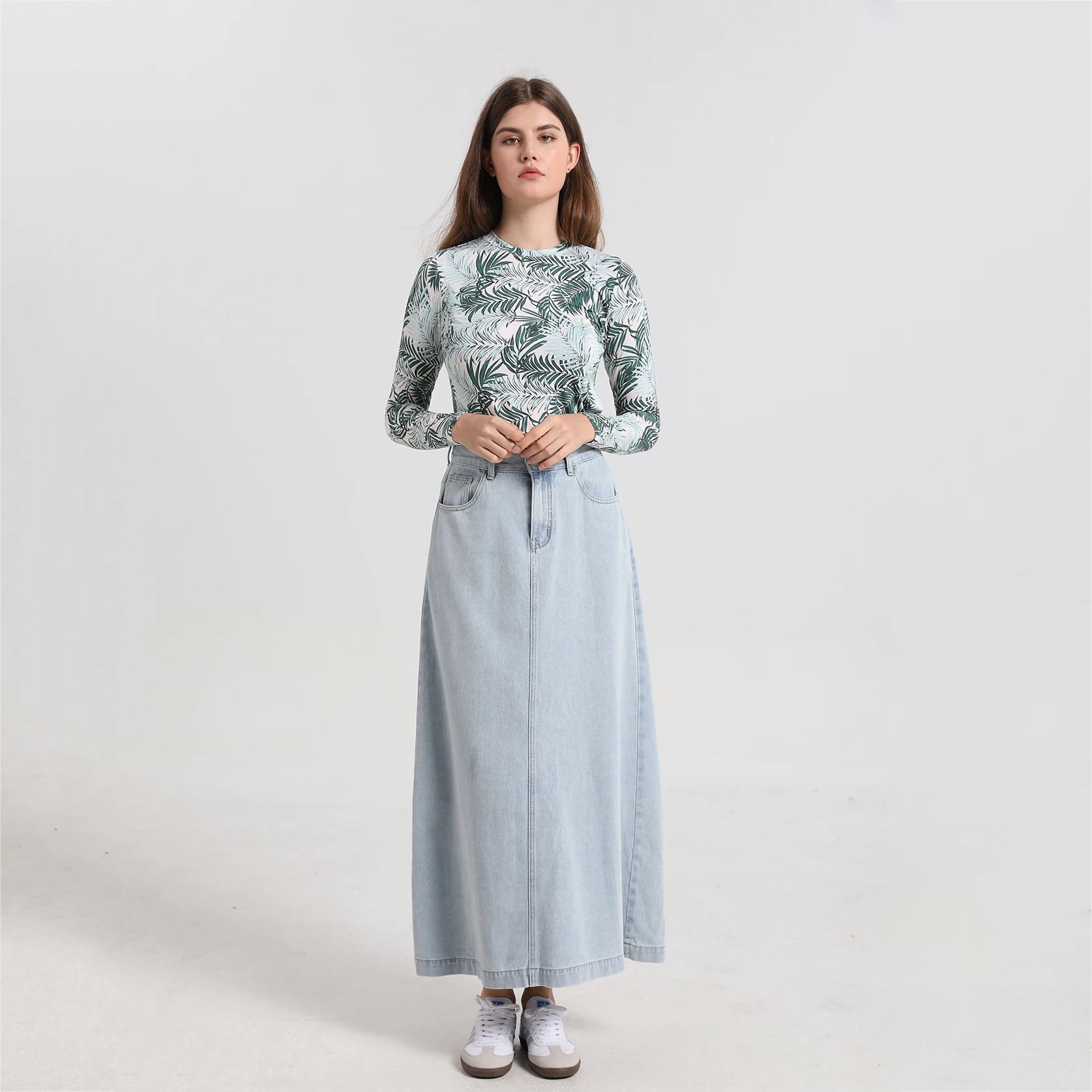 Linen Dress Wrap - AP Printing Tee Stretchy Modal Jersey