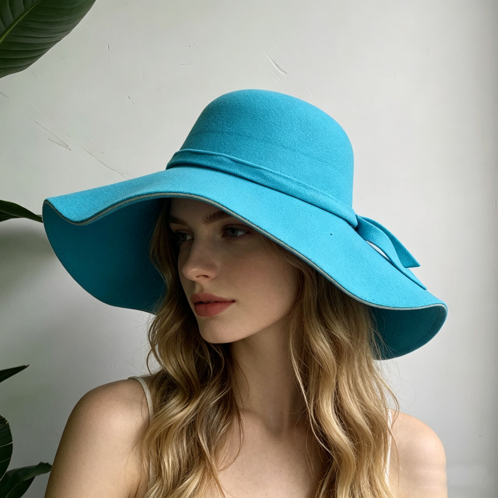 Women Fedora Hat Vintage Lady  - Hat Floppy Wide reseña y precio