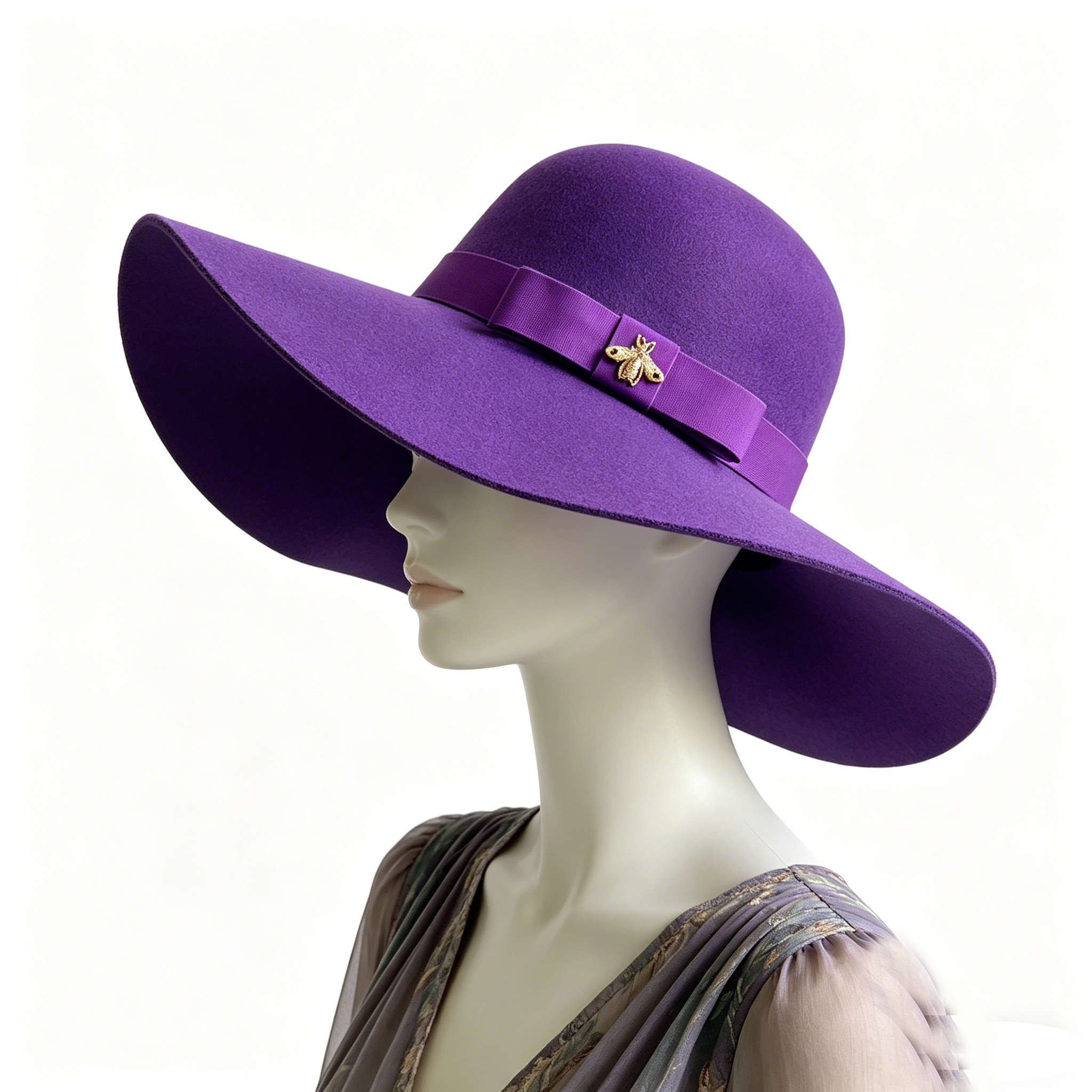 Women Fedora Hat Vintage Lady  - Hat Floppy Wide reseña y precio