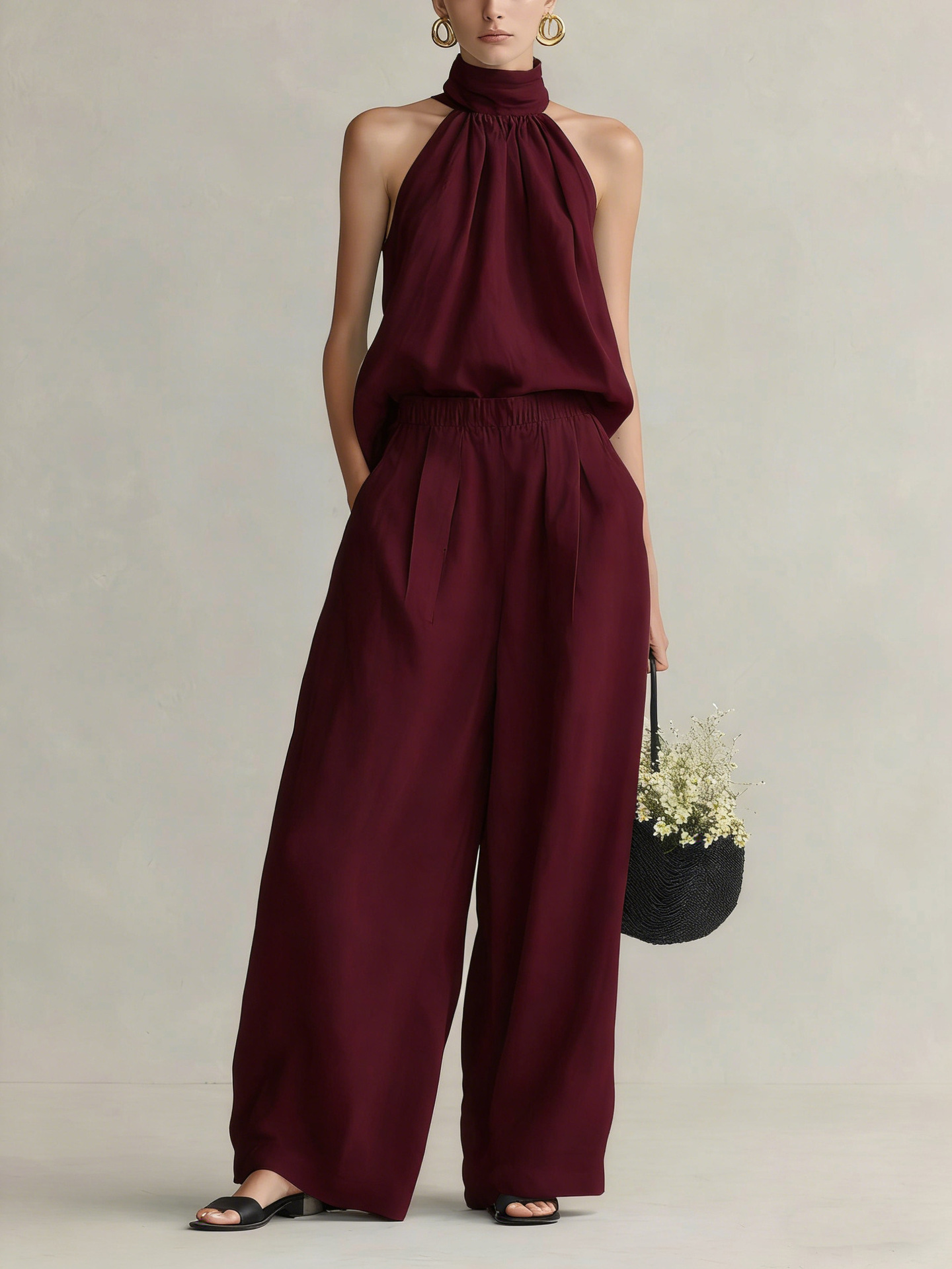 Women's 2026 Summer New Style  - Linen Pant Wide reseña y precio