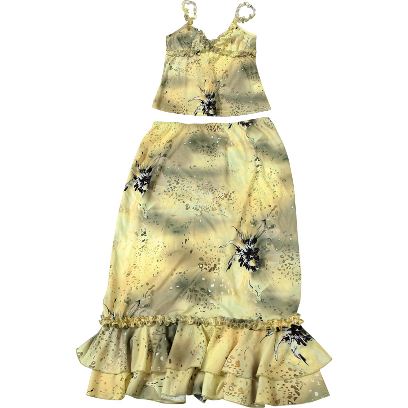 Women's Dress 2 Piece Floral P - Midi Skirt Floral reseña y precio