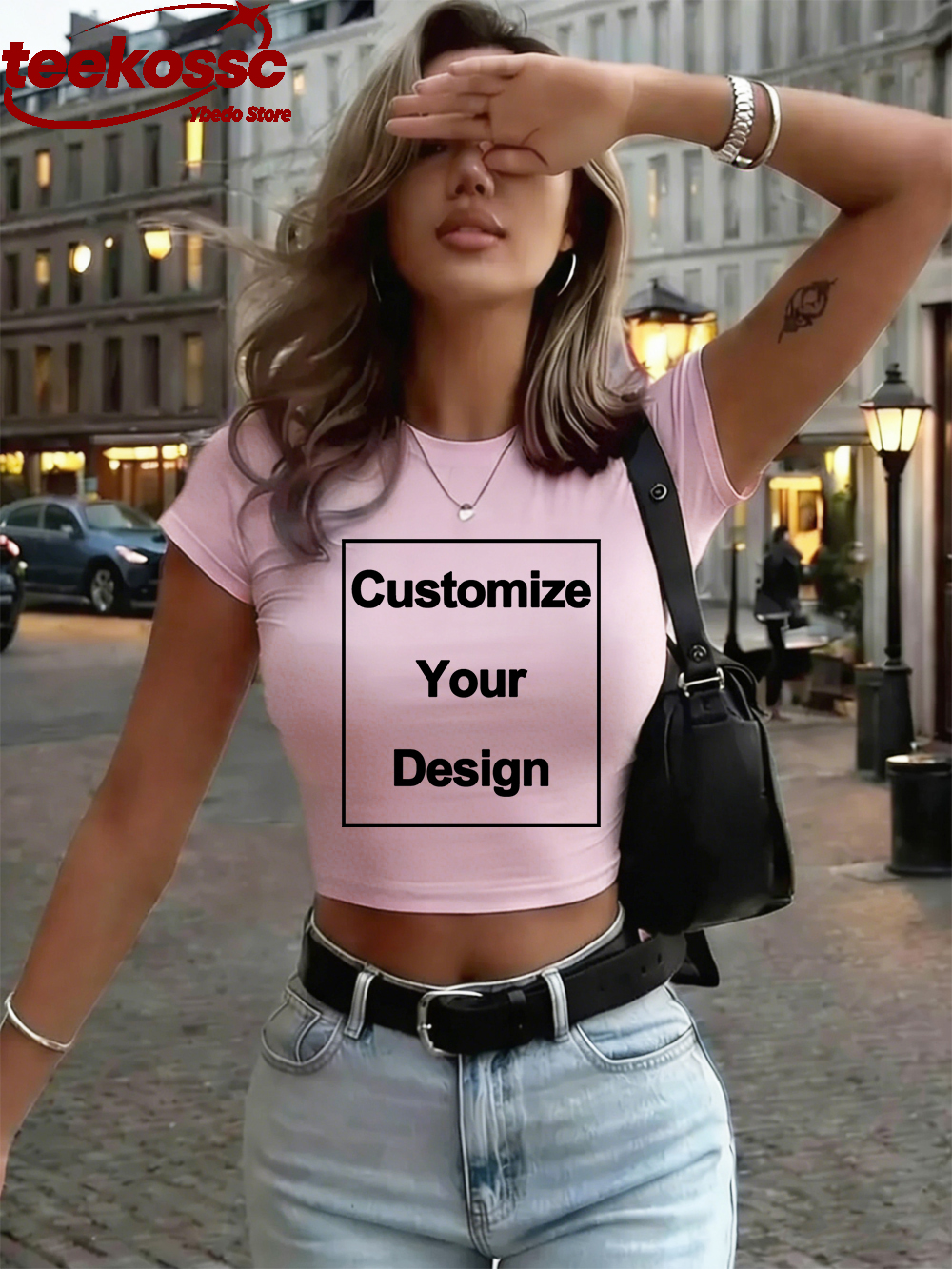 Custom Womens Cotton Crop Tops - Crop Top Crochet reseña y precio