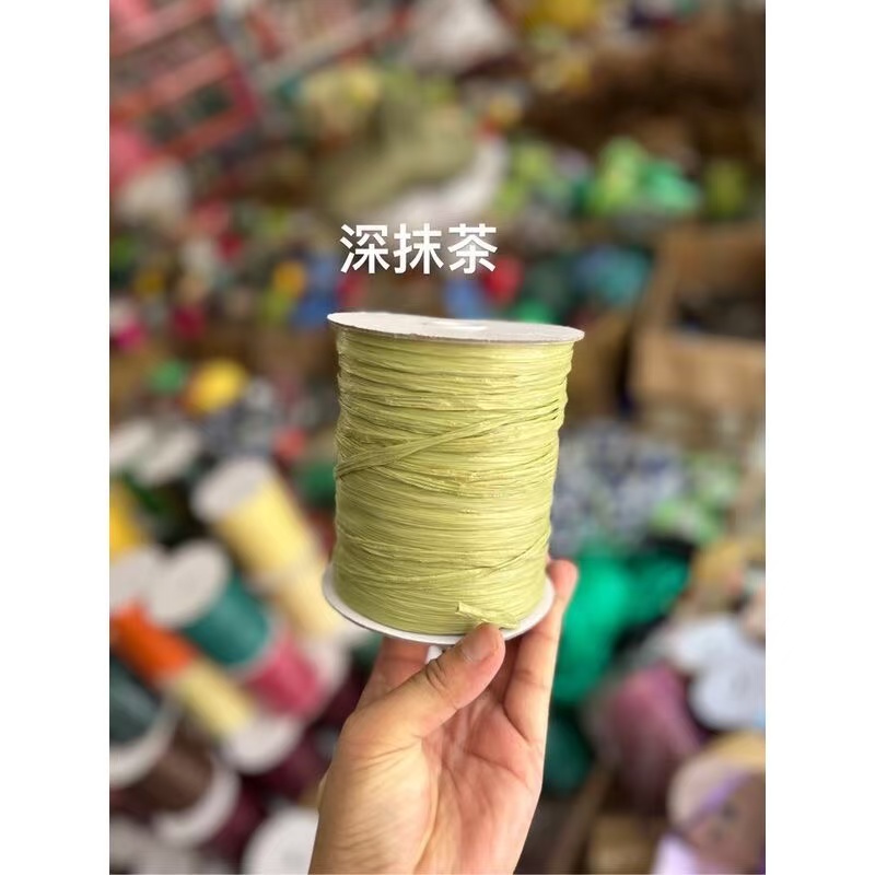 120g/roll Matte Raffia Grass C - Crochet Bag Raffia reseña y precio