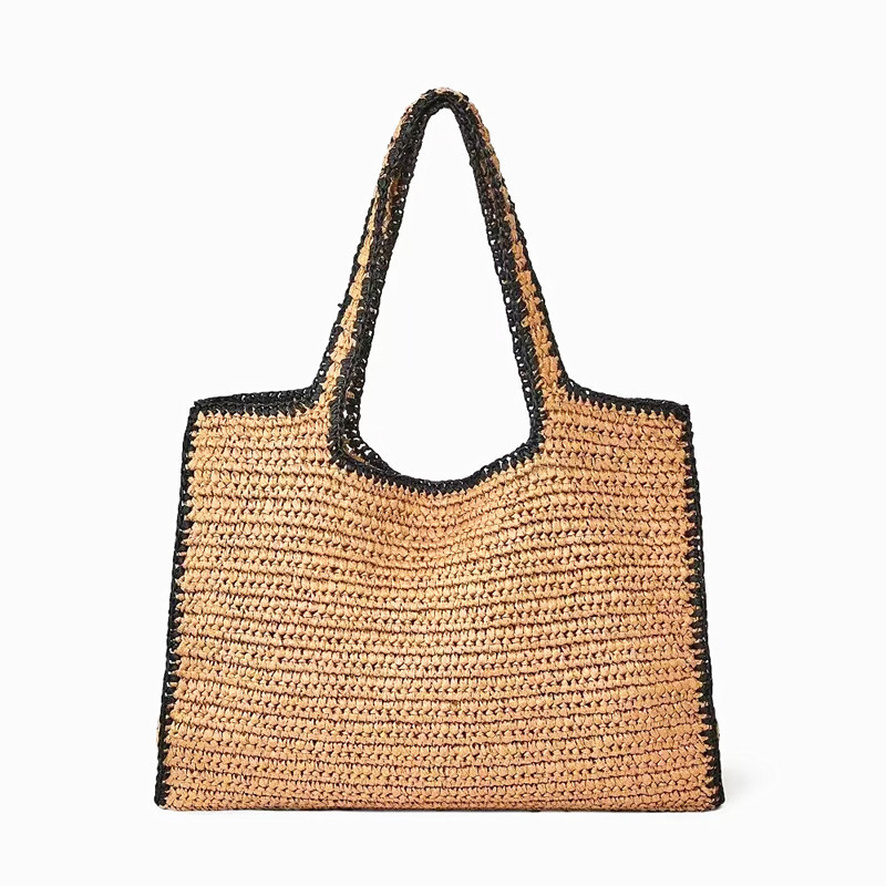 Straw Woven Tote Bags for Wome - Crochet Bag Raffia reseña y precio