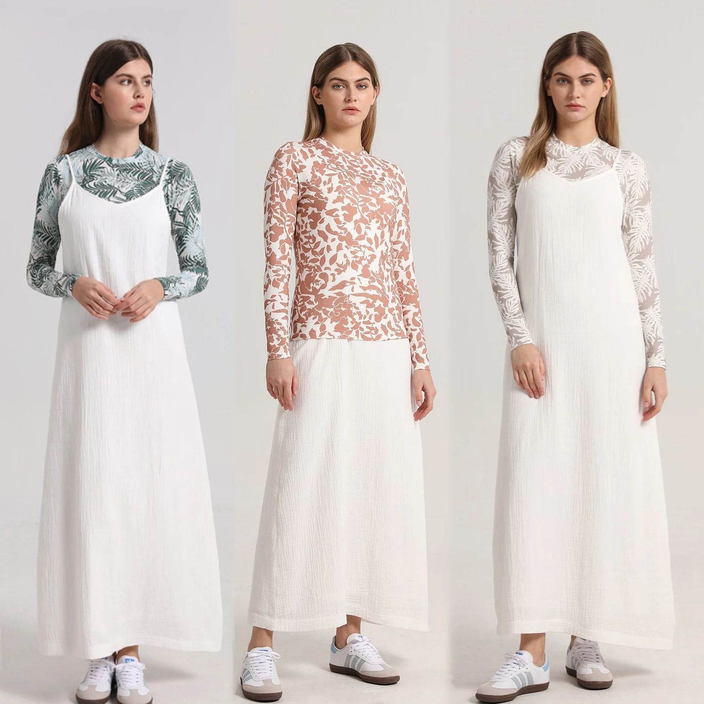 AP Printing Tee Stretchy  Moda - Linen Dress Wrap reseña y precio