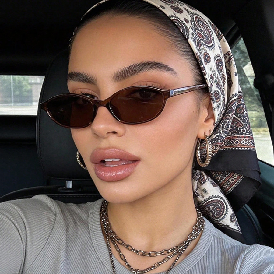 Fashion Oval Simple Literary S - Sunglasses Cat Eye reseña y precio