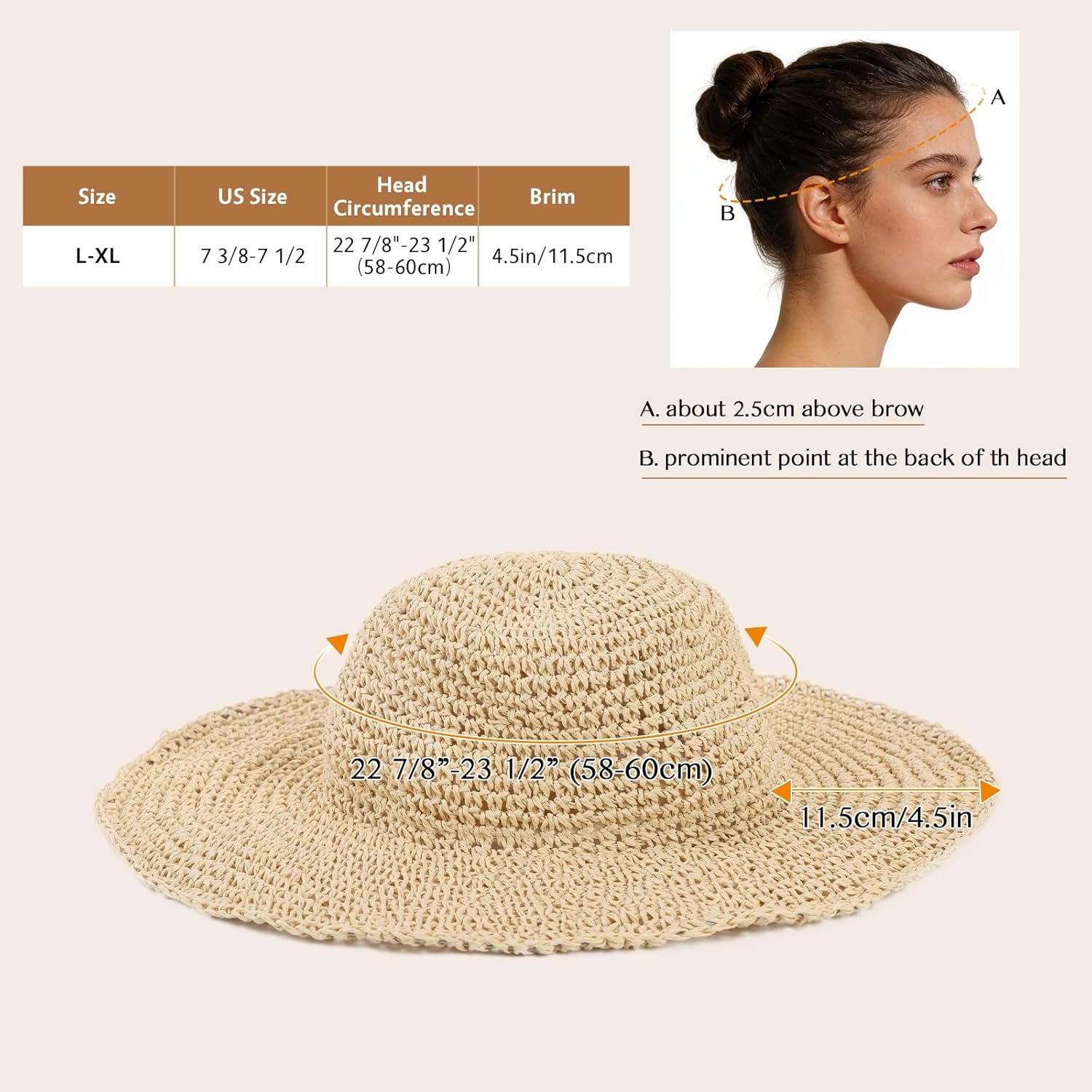 Wide Brim Floppy Beach Hats fo - Hat Floppy Wide reseña y precio