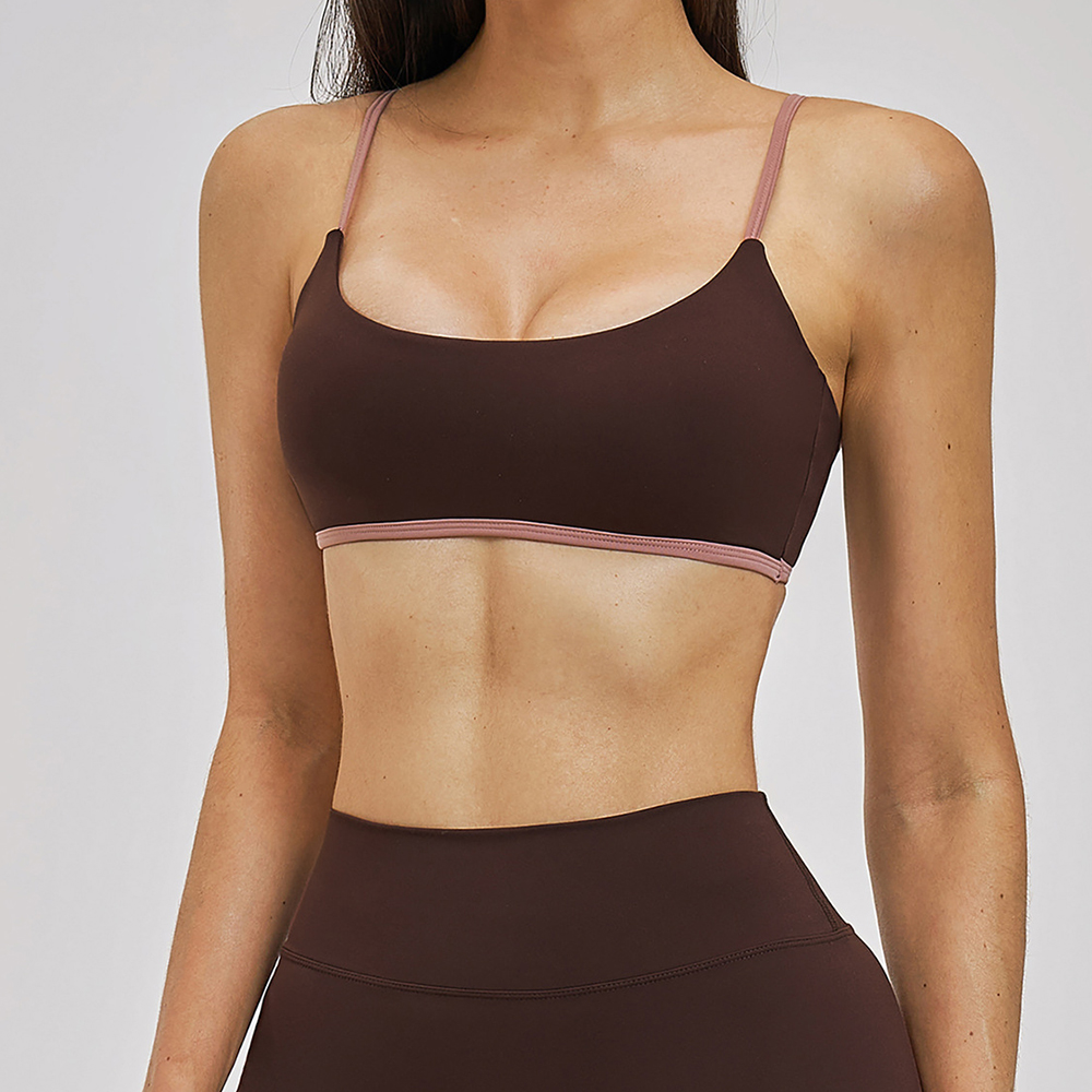 Sexy Women Sports Bra Push Up  - Bralette Triangle Set reseña y precio