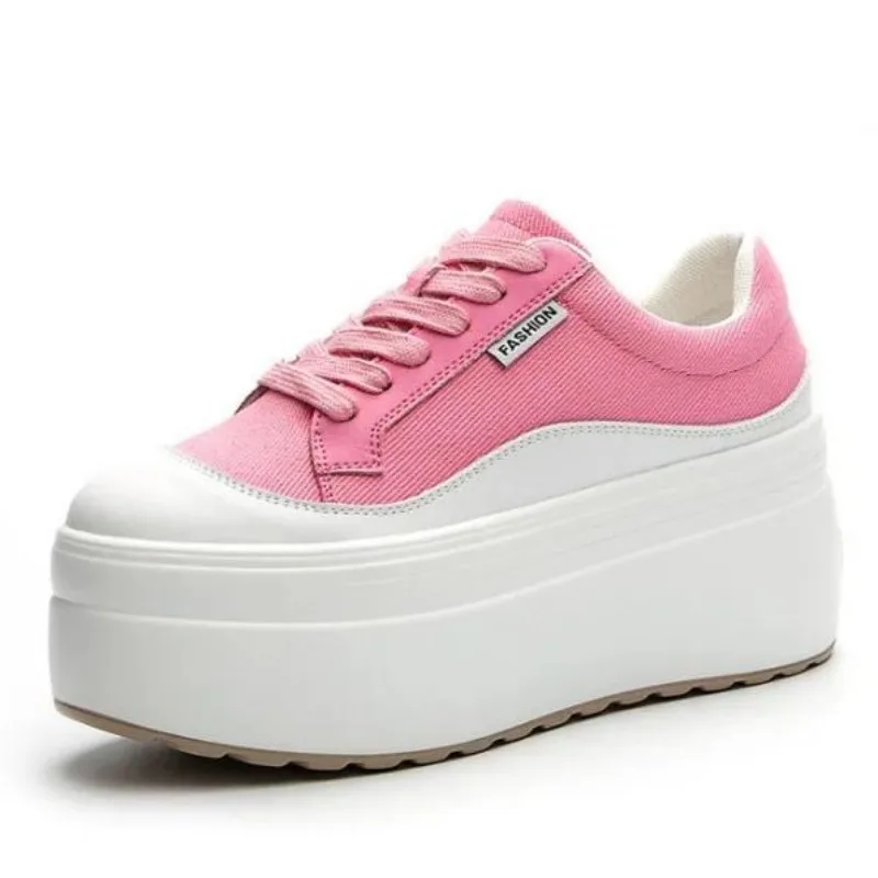 8cm New Canvas Genuine Leather - Wedge Espadrille Women reseña y precio