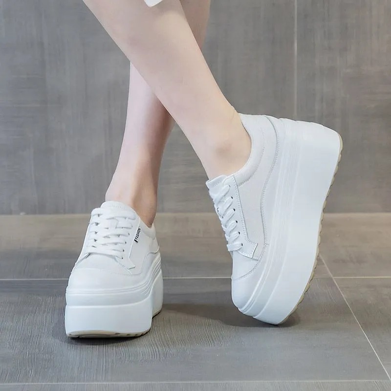 8cm New Canvas Genuine Leather - Wedge Espadrille Women reseña y precio