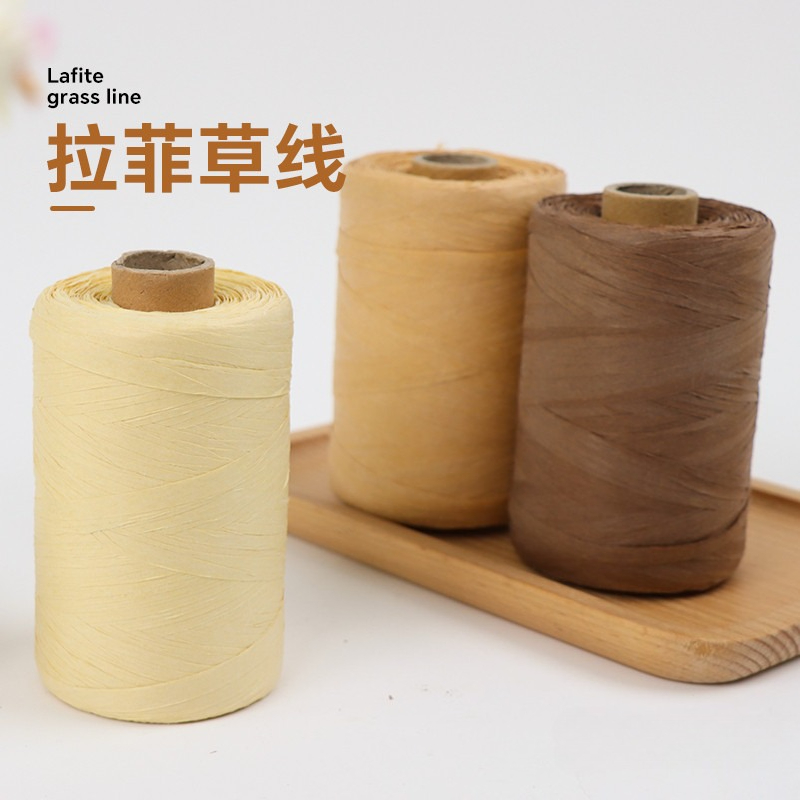 300m/150m Natural Paper Raffia - Crochet Bag Raffia reseña y precio