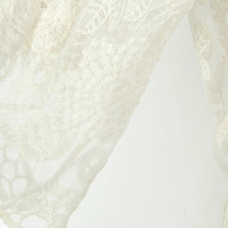 Women Lace Open Front Kimono C - Kimono Sheer Floral reseña y precio