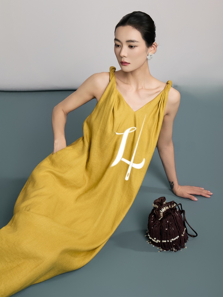 Natural Linen Summer New Style - Linen Dress Wrap reseña y precio