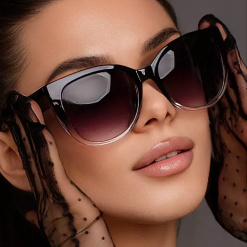 Fashion Cat Eye Sunglasses Wom - Sunglasses Cat Eye reseña y precio