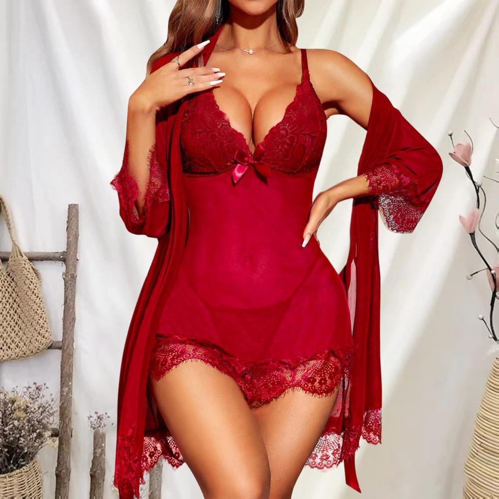 Loose Fit Sweatshirt Sexy Lace - Kimono Sheer Floral reseña y precio
