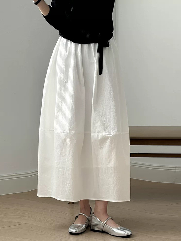 High Waist A-Line Midi Skirt L - Midi Skirt Floral reseña y precio