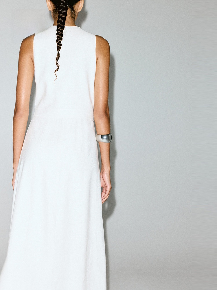 H&M Women's Dress Summer Linen - Linen Dress Wrap reseña y precio