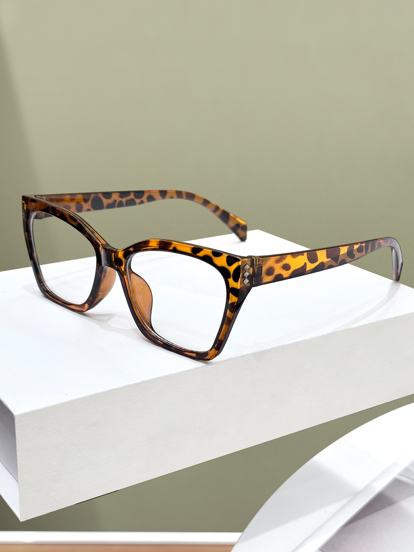 1Pc High-End Leopard Print Cat - Sunglasses Cat Eye reseña y precio