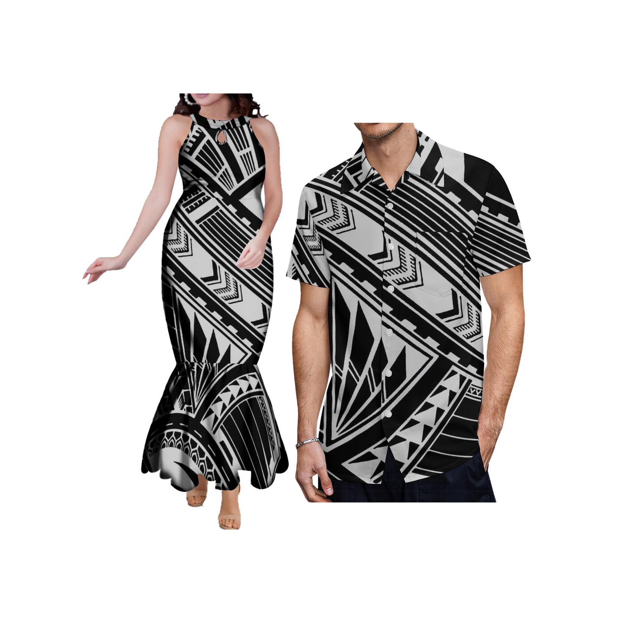 Customized Couples Clothes Big - Maxi Dress Halter reseña y precio