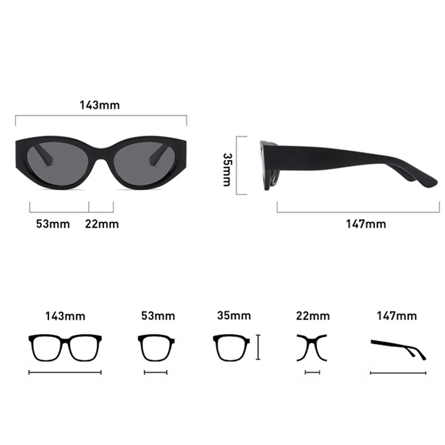 Women Men Classic Cat-Eye Pola - Sunglasses Cat Eye reseña y precio