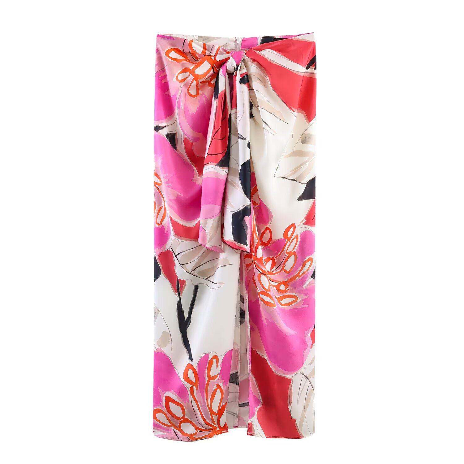 JNLEAOG Summer New Women's Sil - Midi Skirt Floral reseña y precio