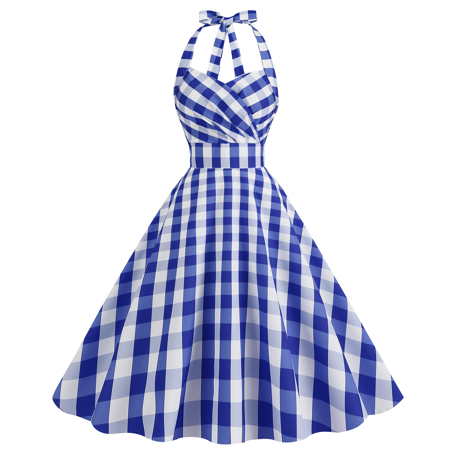 Sexy Retro Print Slim Fit Wome - Linen Dress Wrap reseña y precio