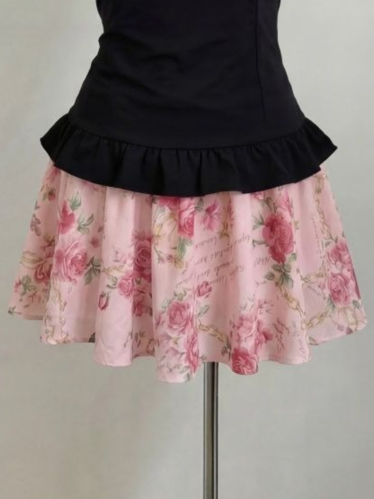Women's Sweet Floral Print Two - Romper Floral Print reseña y precio