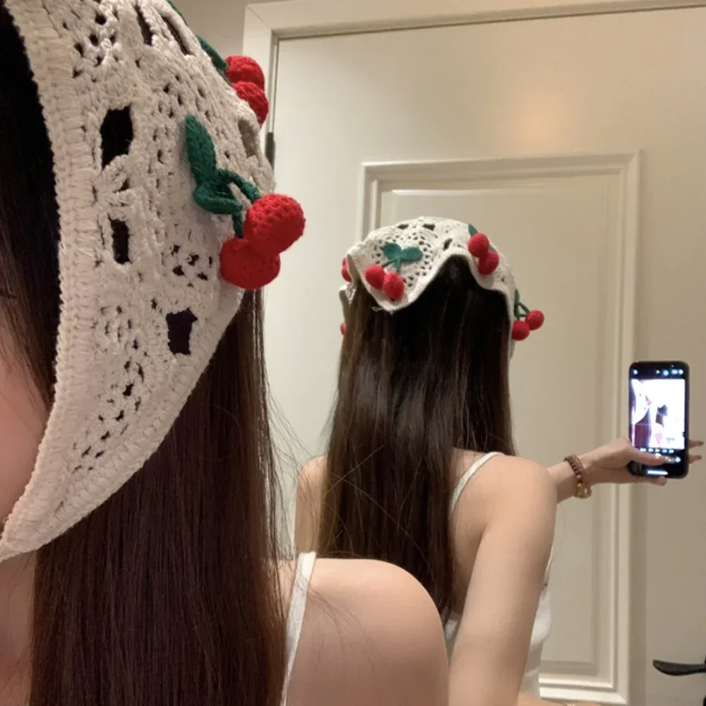 Sweet French Pastoral Style Tr - Headband Summer Knit reseña y precio