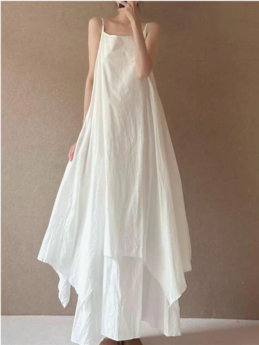 Stylish Large Size Cotton Line - Linen Dress Wrap reseña y precio