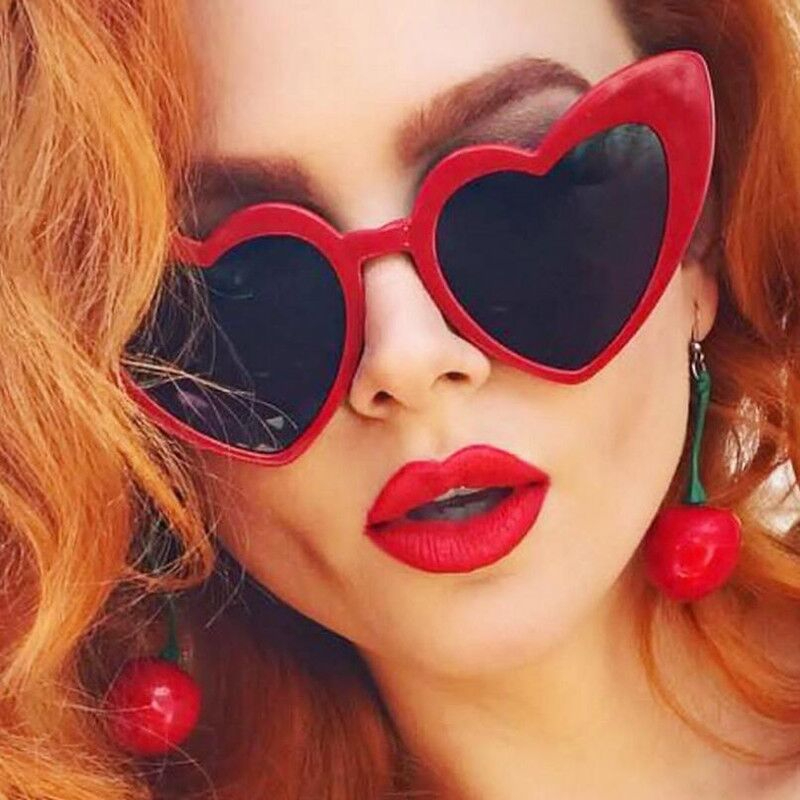 Love Heart Cat Eye Sunglasses  - Sunglasses Cat Eye reseña y precio
