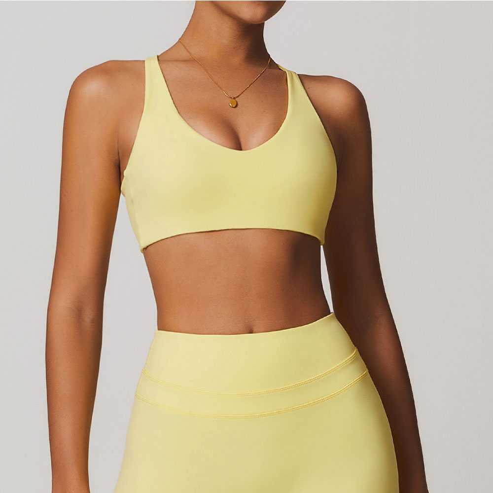 JUREN Sports Bra Women Fitness - Bralette Triangle Set reseña y precio