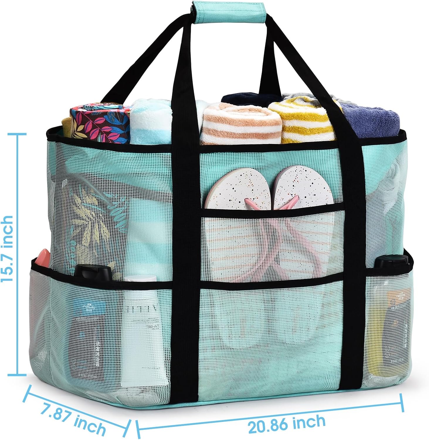 Extra Large Mesh Beach Bag, Wa - Tote Bag Beach reseña y precio