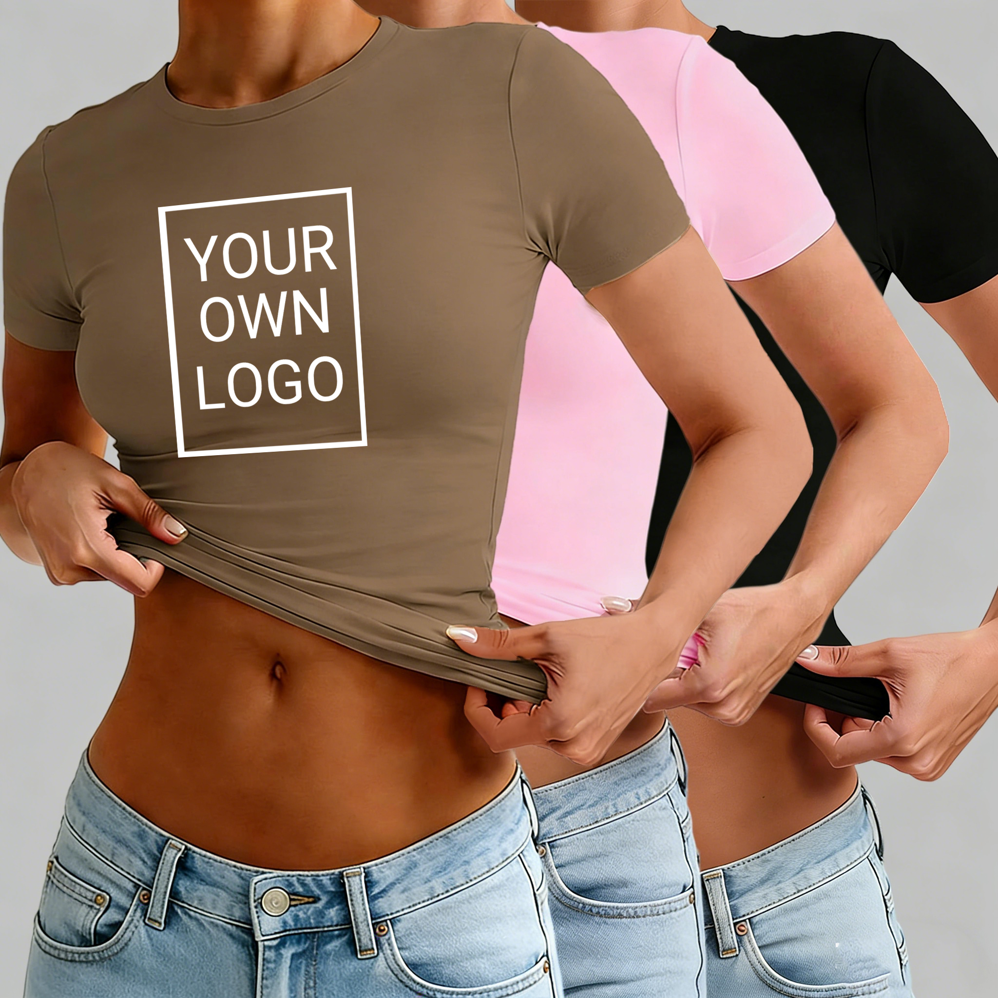 Customized Logo Pattern Womens - Crop Top Crochet reseña y precio