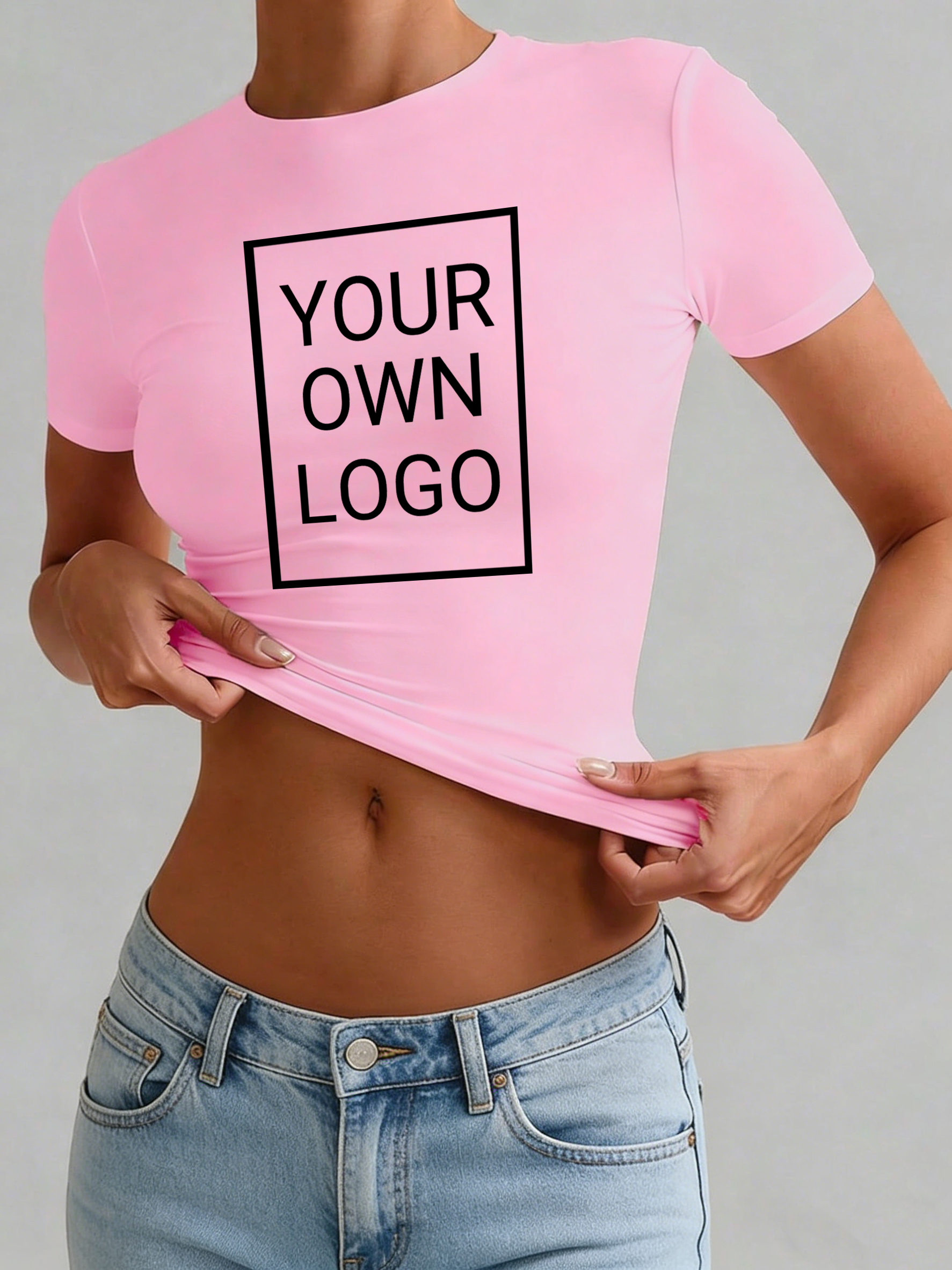Customized Logo Pattern Womens - Crop Top Crochet reseña y precio