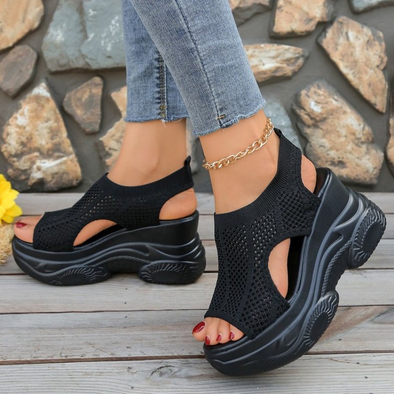 Women Platform Sandals Summer  - Wedge Espadrille Women reseña y precio