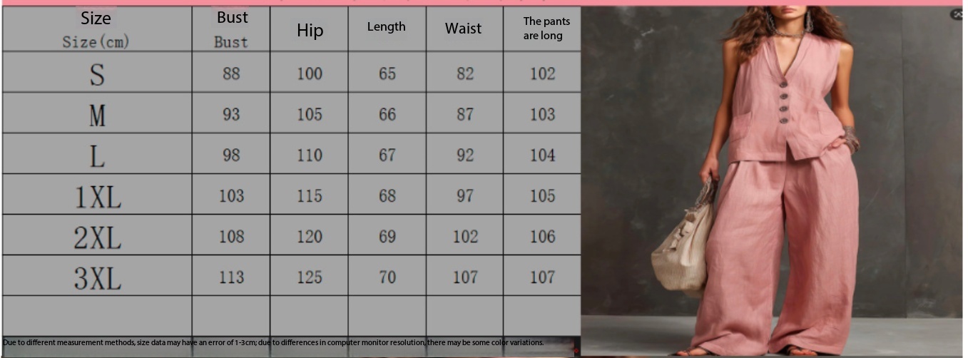 2026 summer women's clothing l - Linen Pant Wide reseña y precio