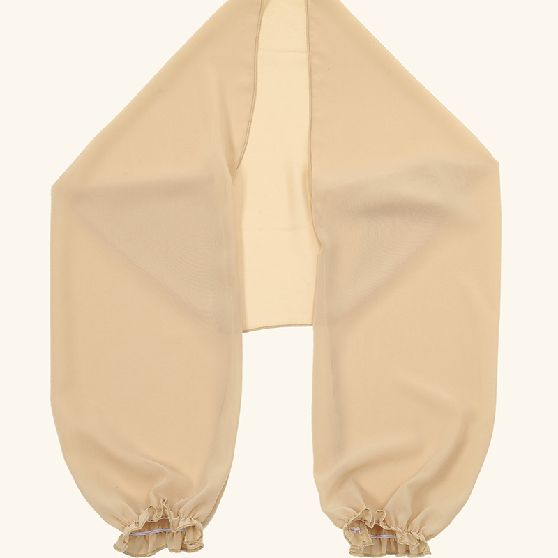 Solid Color Chiffon Shawl Summ - Blouse Off Shoulder reseña y precio