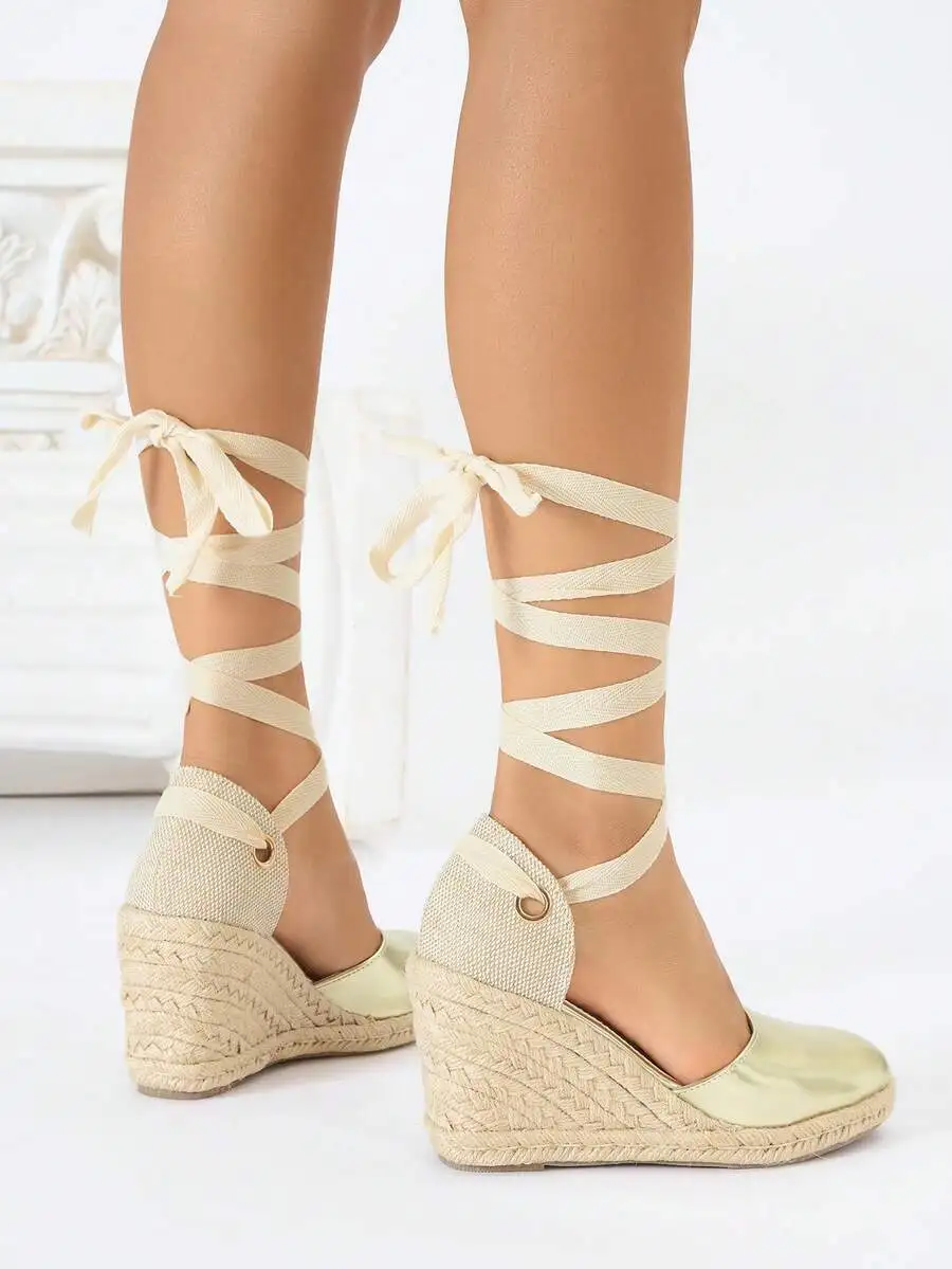 Metallic Cap Toe Espadrille We - Wedge Espadrille Women reseña y precio