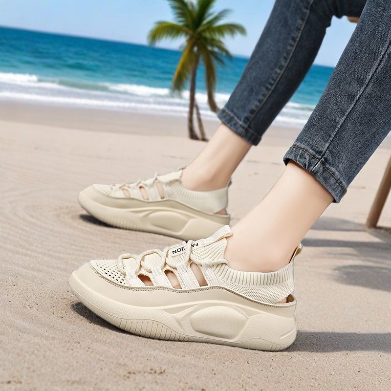 Women's Openwork Breathable Ov - Wedge Espadrille Women reseña y precio