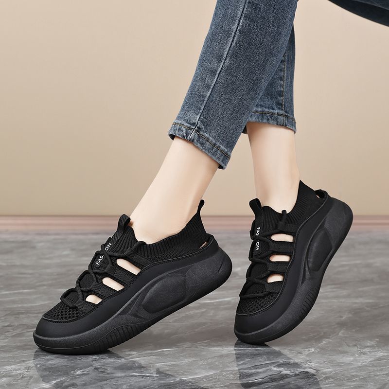 Women's Openwork Breathable Ov - Wedge Espadrille Women reseña y precio