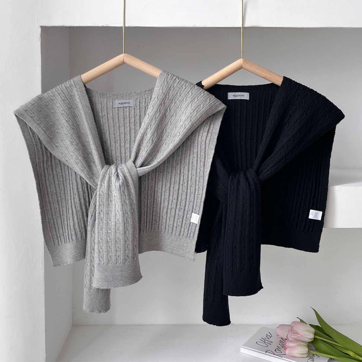 NEW Korean Autumn Knit Shawl F - Blouse Off Shoulder reseña y precio