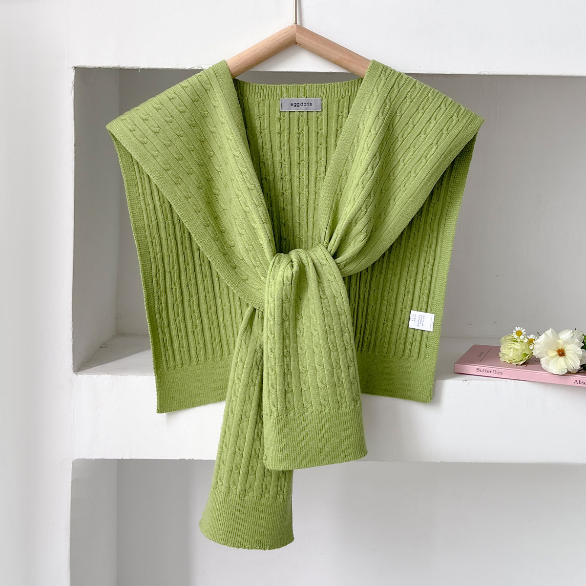NEW Korean Autumn Knit Shawl F - Blouse Off Shoulder reseña y precio
