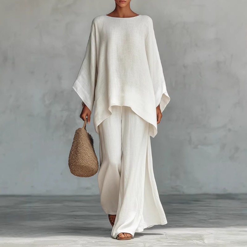 Spring New Fashion Linen Loose - Linen Pant Wide reseña y precio