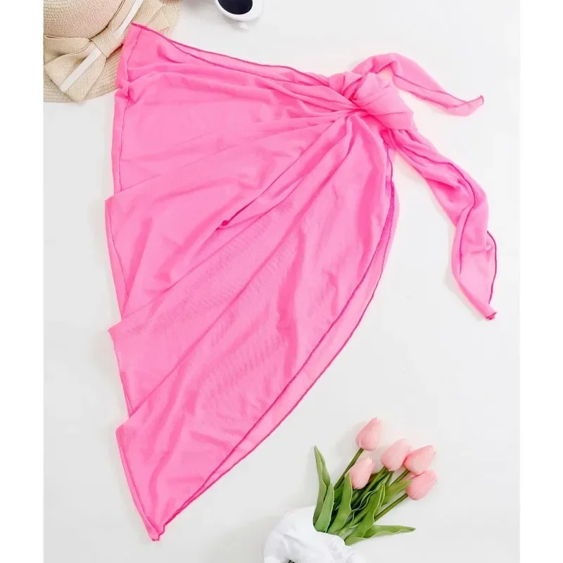 Summer Beach Dress Wrap Sheer  - Cover Up Kaftan reseña y precio